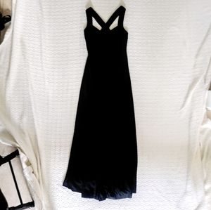 Calvin Klein silky long evening gown